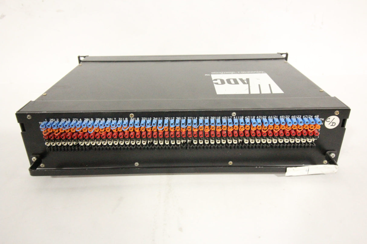 ADC 4-26790-0010 Audio Rack Mount 2x24 Longframe Patch Bay (C1512-201) Used-Average|ADC 4-26790-0010 Audio Rack Mount 2x24 Longframe Patch Bay (C1512-201) Used-Average||||