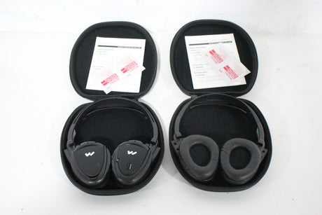 (2) Williams Sound WIR RX15-2 Dual-Channel Infrared Wireless Headphones (2.3 or 2.8 MHz) w/ (2) Vinyl Zipper Cases|(2) Williams Sound WIR RX15-2 Dual-Channel Infrared Wireless Headphones (2.3 or 2.8 MHz) w/ (2) Vinyl Zipper Cases|(2) Williams Sound WIR RX15-2 Dual-Channel Infrared Wireless Headphones (2.3 or 2.8 MHz) w/ (2) Vinyl Zipper Cases|(2) Williams Sound WIR RX15-2 Dual-Channel Infrared Wireless Headphones (2.3 or 2.8 MHz) w/ (2) Vinyl Zipper Cases|(2) Williams Sound WIR RX15-2 Dual-Chann