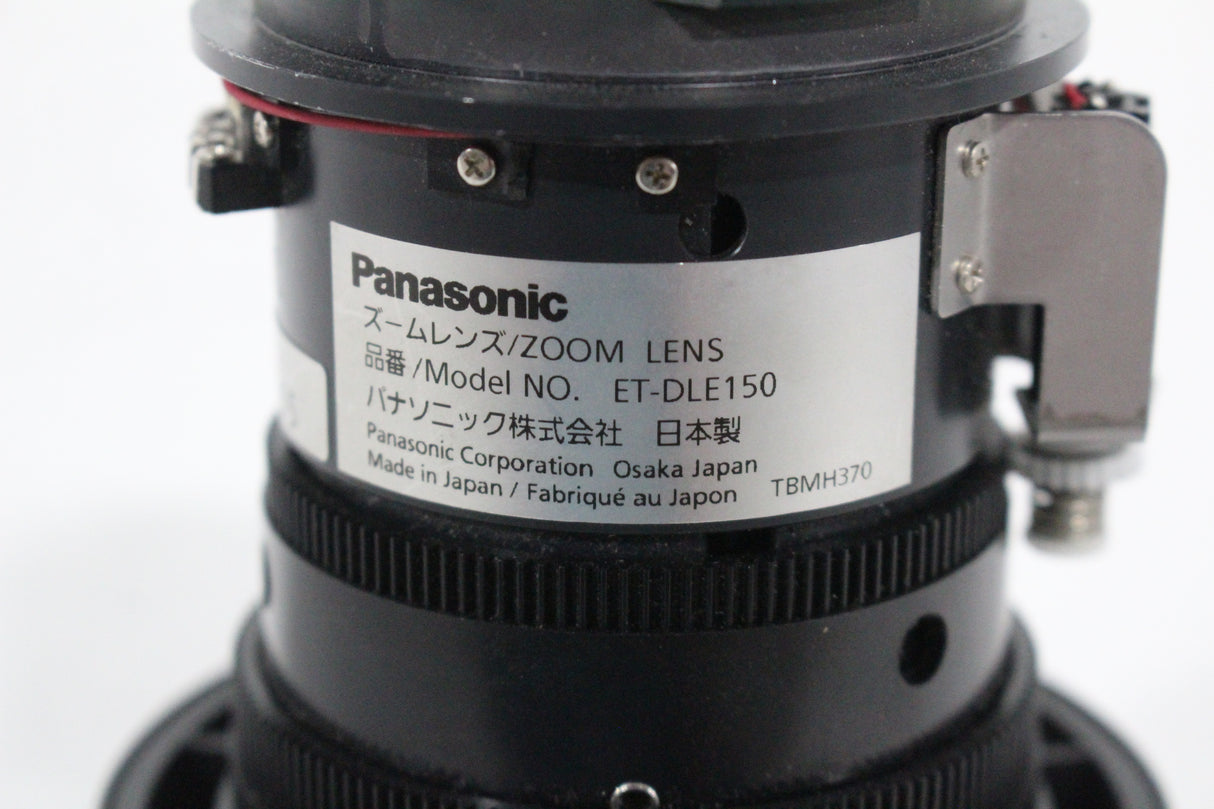 Panasonic ET-DLE150 1-Chip DL Projector Zoom Lens, 1.3-1.9:1