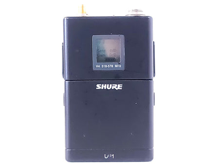 Shure UR1 H4 Bodypack Wireless Transmitter (518-578 HMz)|Shure UR1 H4 Bodypack Wireless Transmitter (518-578 HMz)|Shure UR1 H4 Bodypack Wireless Transmitter (518-578 HMz)|Shure UR1 H4 Bodypack Wireless Transmitter (518-578 HMz)