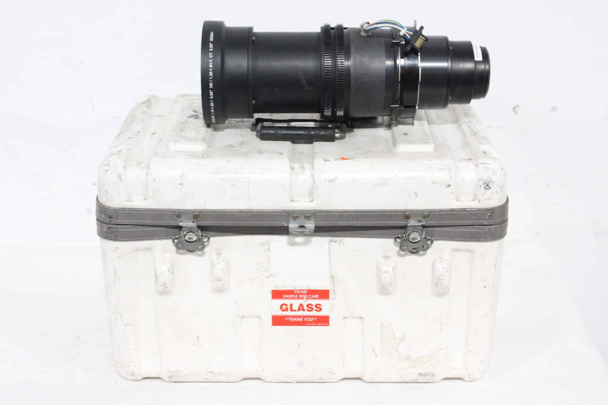 Christie 104-137101-01 Zoom Projector Lens, 1.16-1.491 0.95 HD 1.26-1.611 CT 0.95 SXGA+ in Hard Carrying Case Case is Damaged - 1|Christie 104-137101-01 Zoom Projector Lens, 1.16-1.491 0.95 HD 1.26-1.611 CT 0.95 SXGA+ in Hard Carrying Case Case is Damaged - 2|Christie 104-137101-01 Zoom Projector Lens, 1.16-1.491 0.95 HD 1.26-1.611 CT 0.95 SXGA+ in Hard Carrying Case Case is Damaged - 3|Christie 104-137101-01 Zoom Projector Lens, 1.16-1.491 0.95 HD 1.26-1.611 CT 0.95 SXGA+ in Hard Carrying Case 