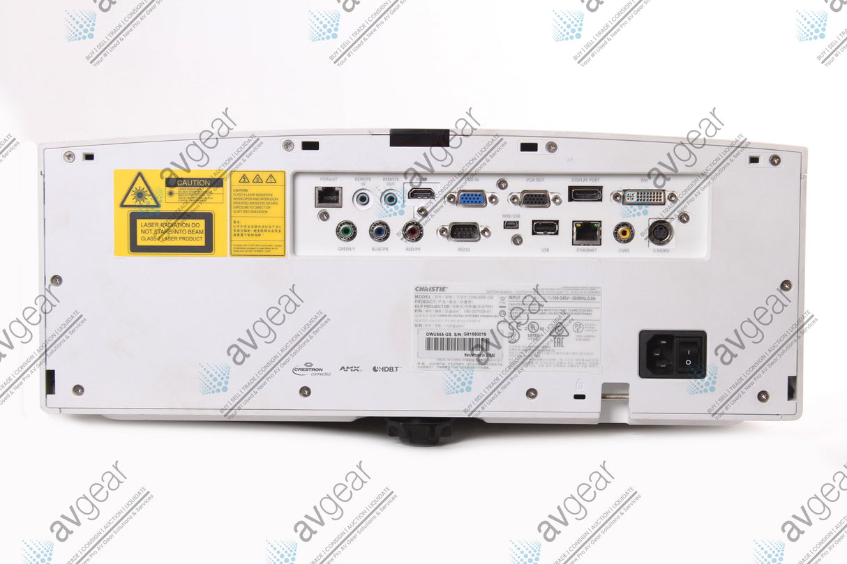 Christie DWU555-GS 1DLP Laser Phosphor