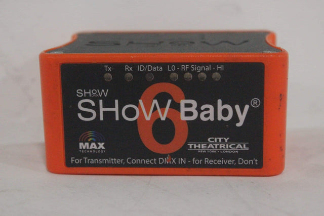 City Theatrical SHoW Baby 6 5702M Wireless DMX - 1|City Theatrical SHoW Baby 6 5702M Wireless DMX - 2|City Theatrical SHoW Baby 6 5702M Wireless DMX - 3|City Theatrical SHoW Baby 6 5702M Wireless DMX - 4