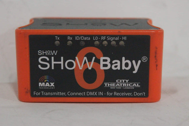 City Theatrical SHoW Baby 6 5702M Wireless DMX - 1|City Theatrical SHoW Baby 6 5702M Wireless DMX - 2|City Theatrical SHoW Baby 6 5702M Wireless DMX - 3|City Theatrical SHoW Baby 6 5702M Wireless DMX - 4