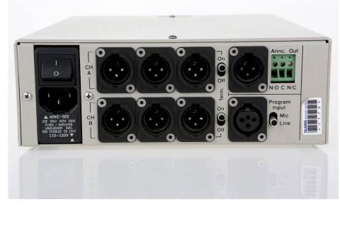 Clear-Com CS-222 2-Channel Main Station