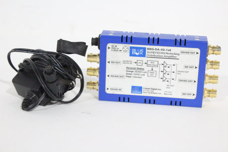 Cobalt BBG-DA-3G-1x6 3GHDSDASI Reclocking Distribution Amplifier - 1|Cobalt BBG-DA-3G-1x6 3GHDSDASI Reclocking Distribution Amplifier - 2|Cobalt BBG-DA-3G-1x6 3GHDSDASI Reclocking Distribution Amplifier - 3|Cobalt BBG-DA-3G-1x6 3GHDSDASI Reclocking Distribution Amplifier - 4|Cobalt BBG-DA-3G-1x6 3GHDSDASI Reclocking Distribution Amplifier - 5|Cobalt BBG-DA-3G-1x6 3GHDSDASI Reclocking Distribution Amplifier - 6