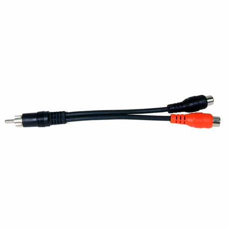 Comprehensive Cables SP-4-C RCA Plug to Two (2) RCA Jacks Audio Adapter Cable 6 inches|Comprehensive Cables SP-4-C RCA Plug to Two (2) RCA Jacks Audio Adapter Cable 6 inches