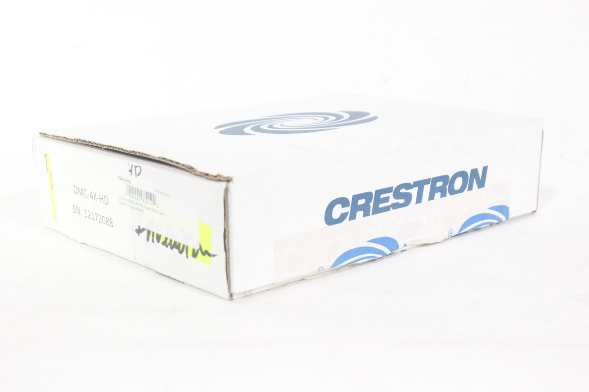 Crestron DMC-4K-HD Digital Input Card Used in Original Box - 1|Crestron DMC-4K-HD Digital Input Card Used in Original Box - 2|Crestron DMC-4K-HD Digital Input Card Used in Original Box - 3