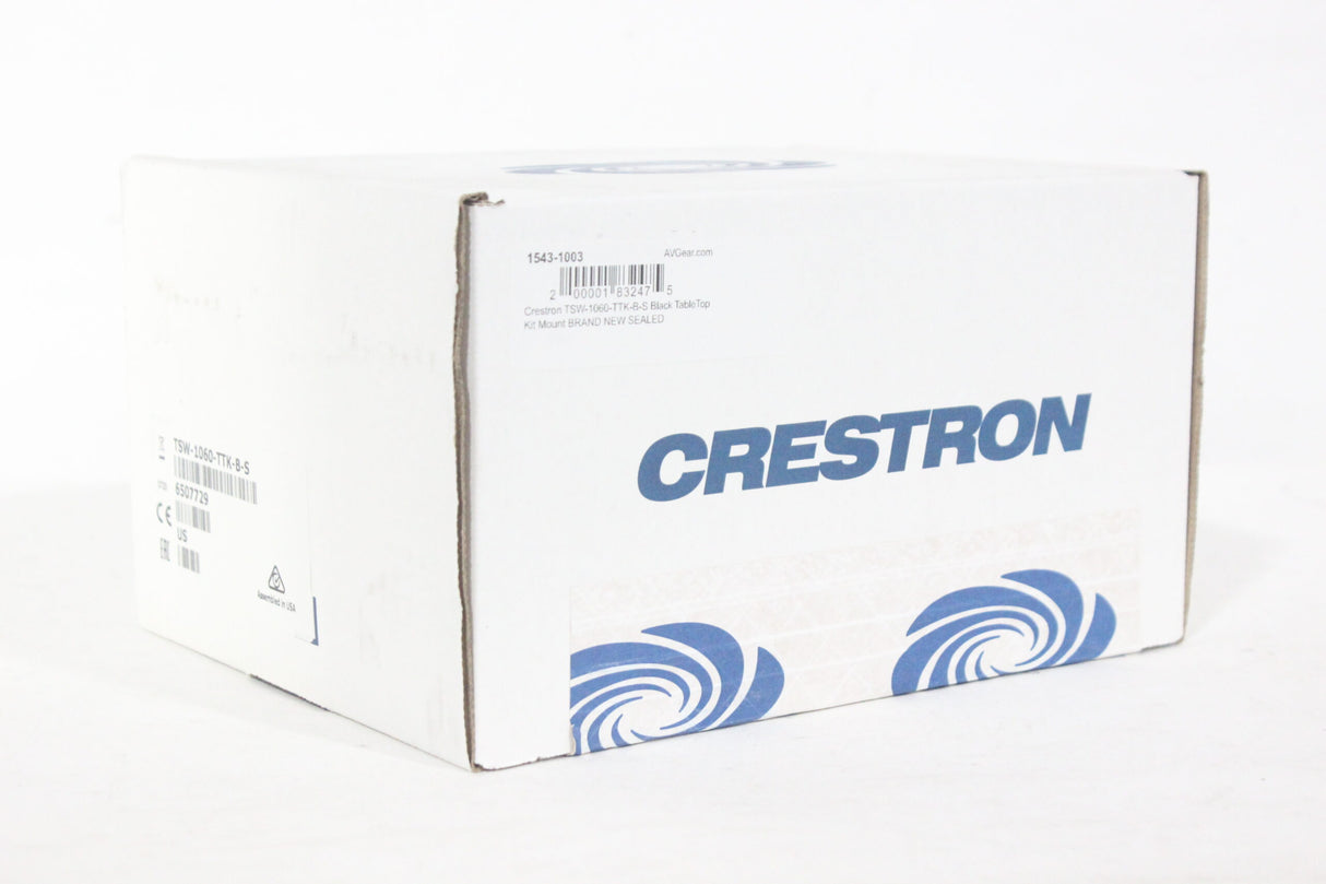 Crestron TSW-1060-TTK-B-S Black TableTop Kit Mount BRAND NEW SEALED - 1|Crestron TSW-1060-TTK-B-S Black TableTop Kit Mount BRAND NEW SEALED - 2