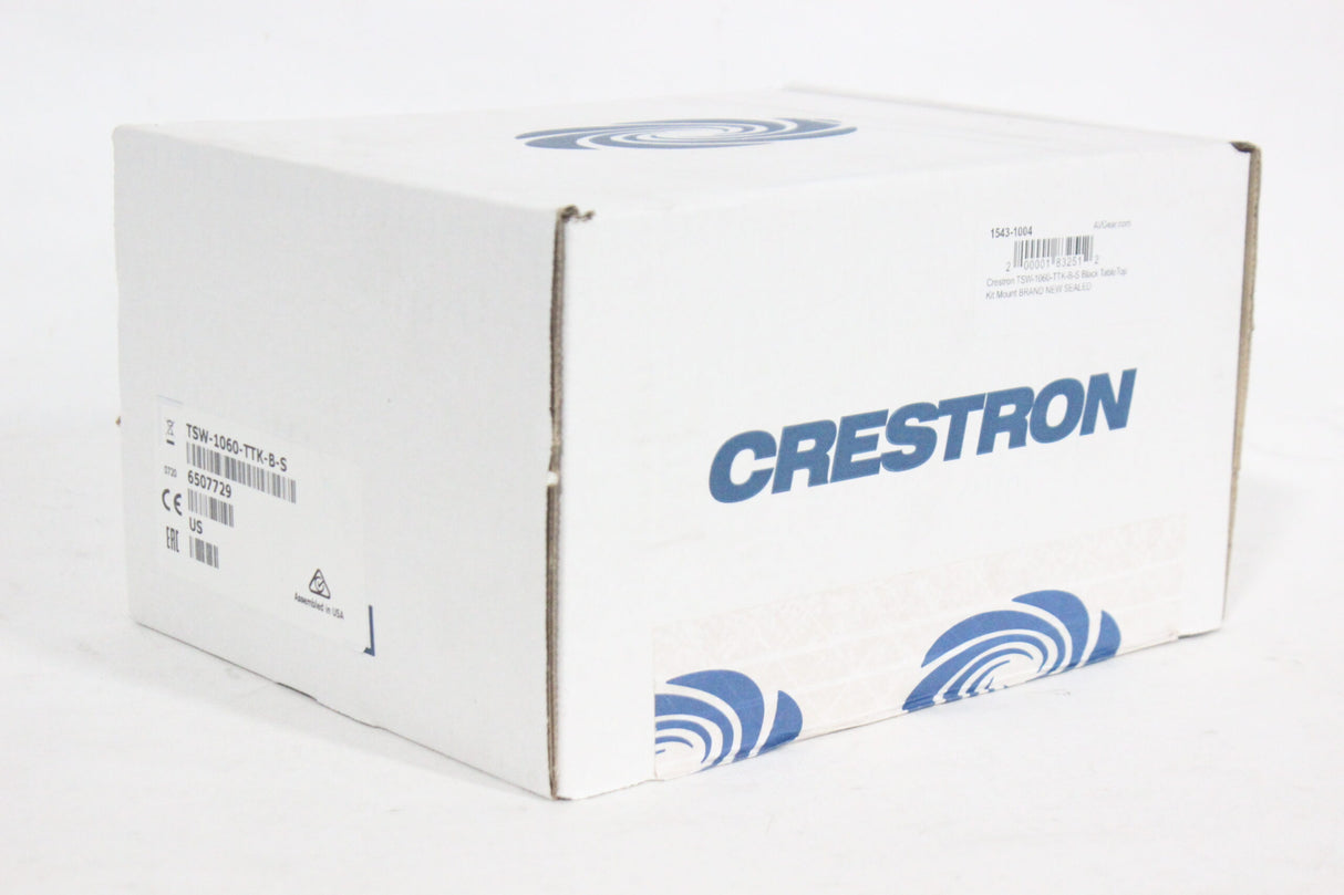 Crestron TSW-1060-TTK-B-S Black TableTop Kit Mount BRAND NEW SEALED - 1|Crestron TSW-1060-TTK-B-S Black TableTop Kit Mount BRAND NEW SEALED - 2