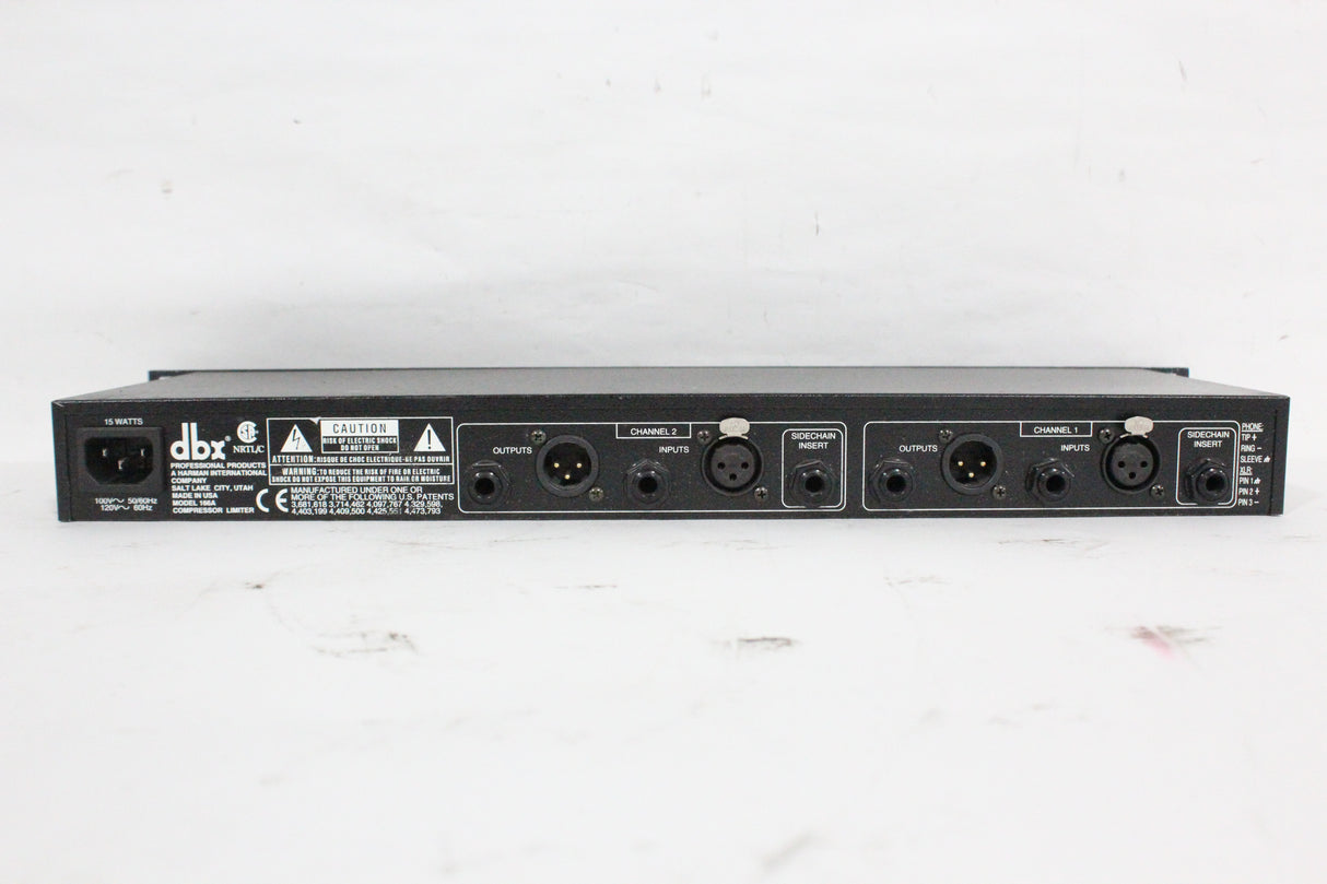 DBX 166A 2-Channel Compressor/Limiter