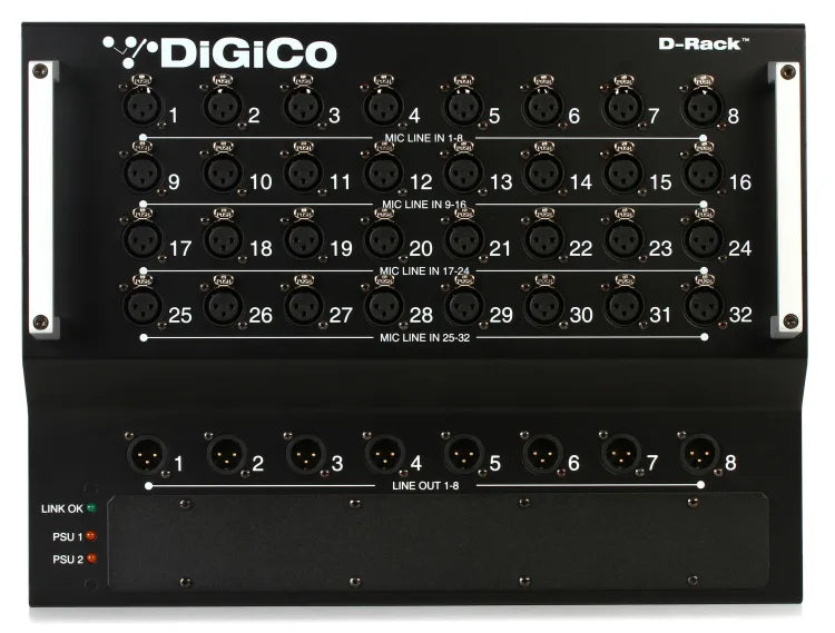 DiGiCo D-Rack Cat 6 Analog I/O