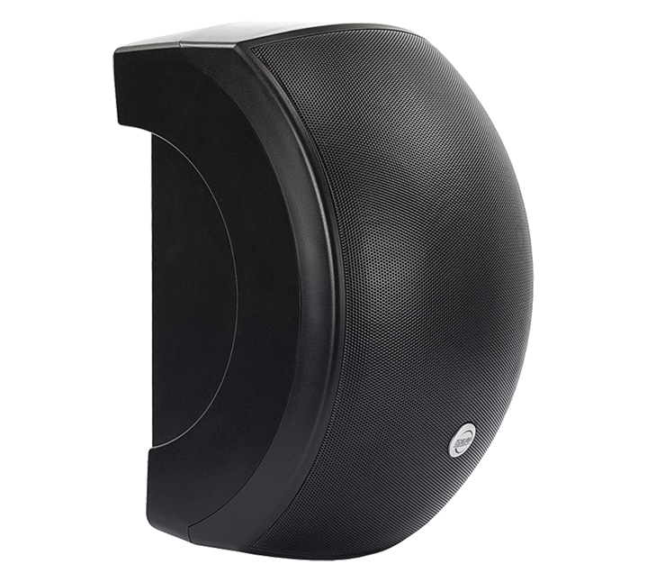 EAW SMS4124W-BK 2-Way Surface Mounted Passive Loudspeaker (Black)