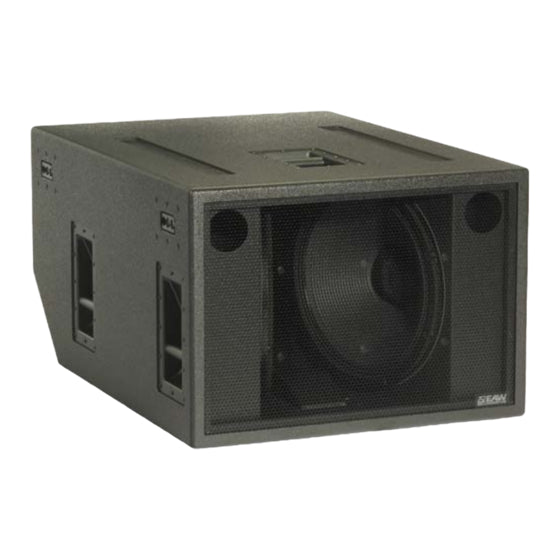 EAW SB150zR 15" Premium Subwoofer