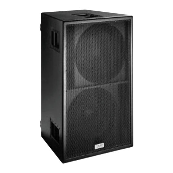 EAW SB850 Dual 18" Stadium Array Subwoofer