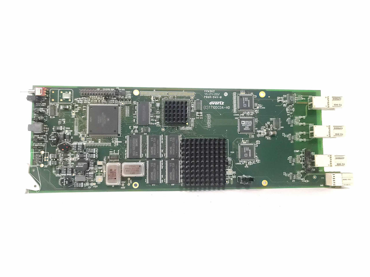 Evertz 7710DCDA-HD Downconverter and Distribution Amplifier w Backplane - 1|Evertz 7710DCDA-HD Downconverter and Distribution Amplifier w Backplane - 2|Evertz 7710DCDA-HD Downconverter and Distribution Amplifier w Backplane - 3|Evertz 7710DCDA-HD Downconverter and Distribution Amplifier w Backplane - 4|Evertz 7710DCDA-HD Downconverter and Distribution Amplifier w Backplane - 5|Evertz 7710DCDA-HD Downconverter and Distribution Amplifier w Backplane - 6|Evertz 7710DCDA-HD Downconverter and Distrib