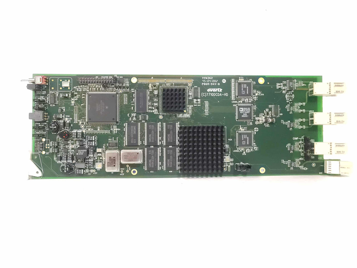 Evertz 7710DCDA-HD Downconverter and Distribution Amplifier w Backplane - 1|Evertz 7710DCDA-HD Downconverter and Distribution Amplifier w Backplane - 2|Evertz 7710DCDA-HD Downconverter and Distribution Amplifier w Backplane - 3|Evertz 7710DCDA-HD Downconverter and Distribution Amplifier w Backplane - 4|Evertz 7710DCDA-HD Downconverter and Distribution Amplifier w Backplane - 5|Evertz 7710DCDA-HD Downconverter and Distribution Amplifier w Backplane - 6|Evertz 7710DCDA-HD Downconverter and Distrib