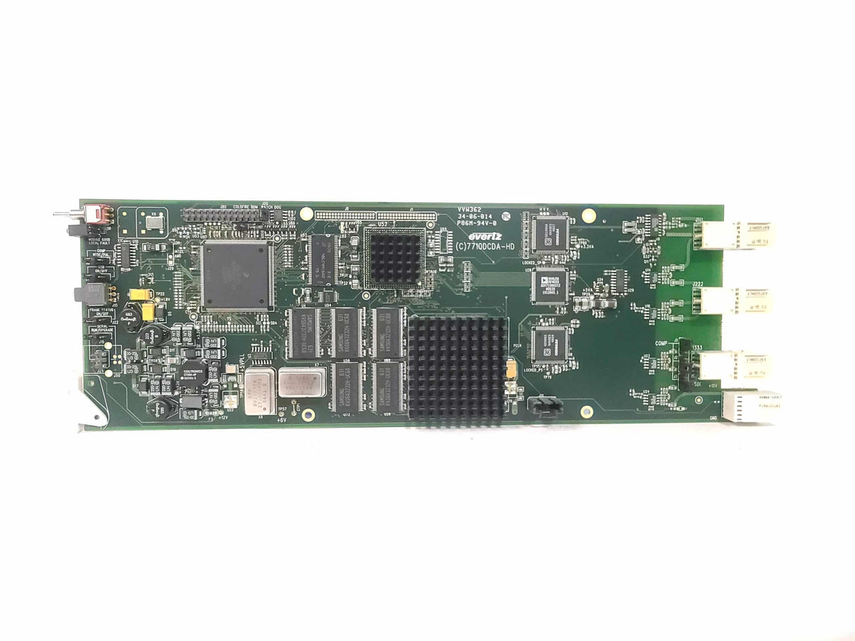 Evertz 7710DCDA-HD Downconverter and Distribution Amplifier w Backplane - 1|Evertz 7710DCDA-HD Downconverter and Distribution Amplifier w Backplane - 2|Evertz 7710DCDA-HD Downconverter and Distribution Amplifier w Backplane - 3|Evertz 7710DCDA-HD Downconverter and Distribution Amplifier w Backplane - 4|Evertz 7710DCDA-HD Downconverter and Distribution Amplifier w Backplane - 5|Evertz 7710DCDA-HD Downconverter and Distribution Amplifier w Backplane - 6|Evertz 7710DCDA-HD Downconverter and Distrib