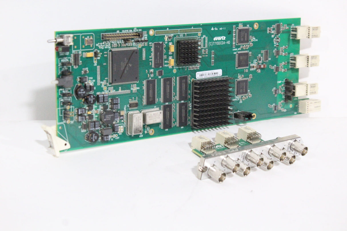 Evertz 7710DCDA-HD HD Down Converter &amp; Distribution Amplifier Module w Backplane - 1|Evertz 7710DCDA-HD HD Down Converter &amp; Distribution Amplifier Module w Backplane - 2|Evertz 7710DCDA-HD HD Down Converter &amp; Distribution Amplifier Module w Backplane - 3|Evertz 7710DCDA-HD HD Down Converter &amp; Distribution Amplifier Module w Backplane - 4|Evertz 7710DCDA-HD HD Down Converter &amp; Distribution Amplifier Module w Backplane - 5|Evertz 7710DCDA-HD HD Down Converter &amp; Distribution