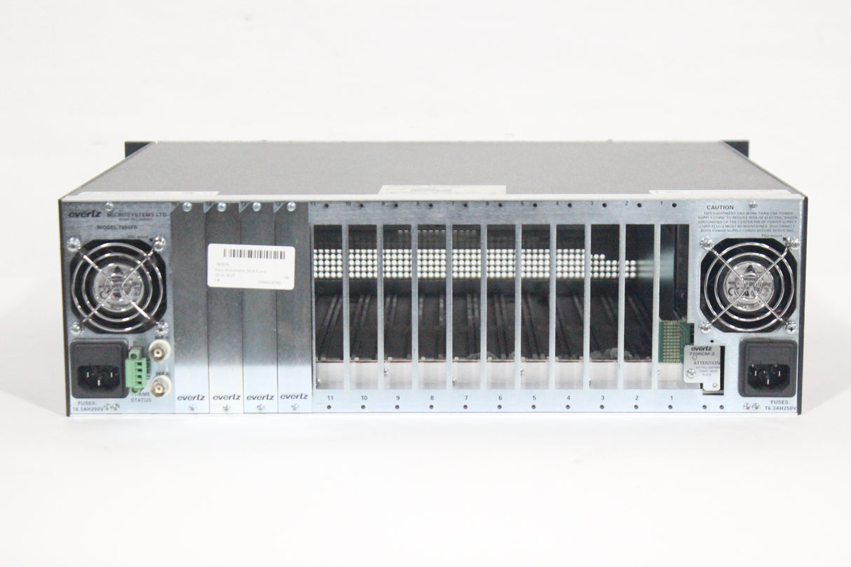 Evertz 7800FR Rack Mountable Multi-frame (1371-73-3)