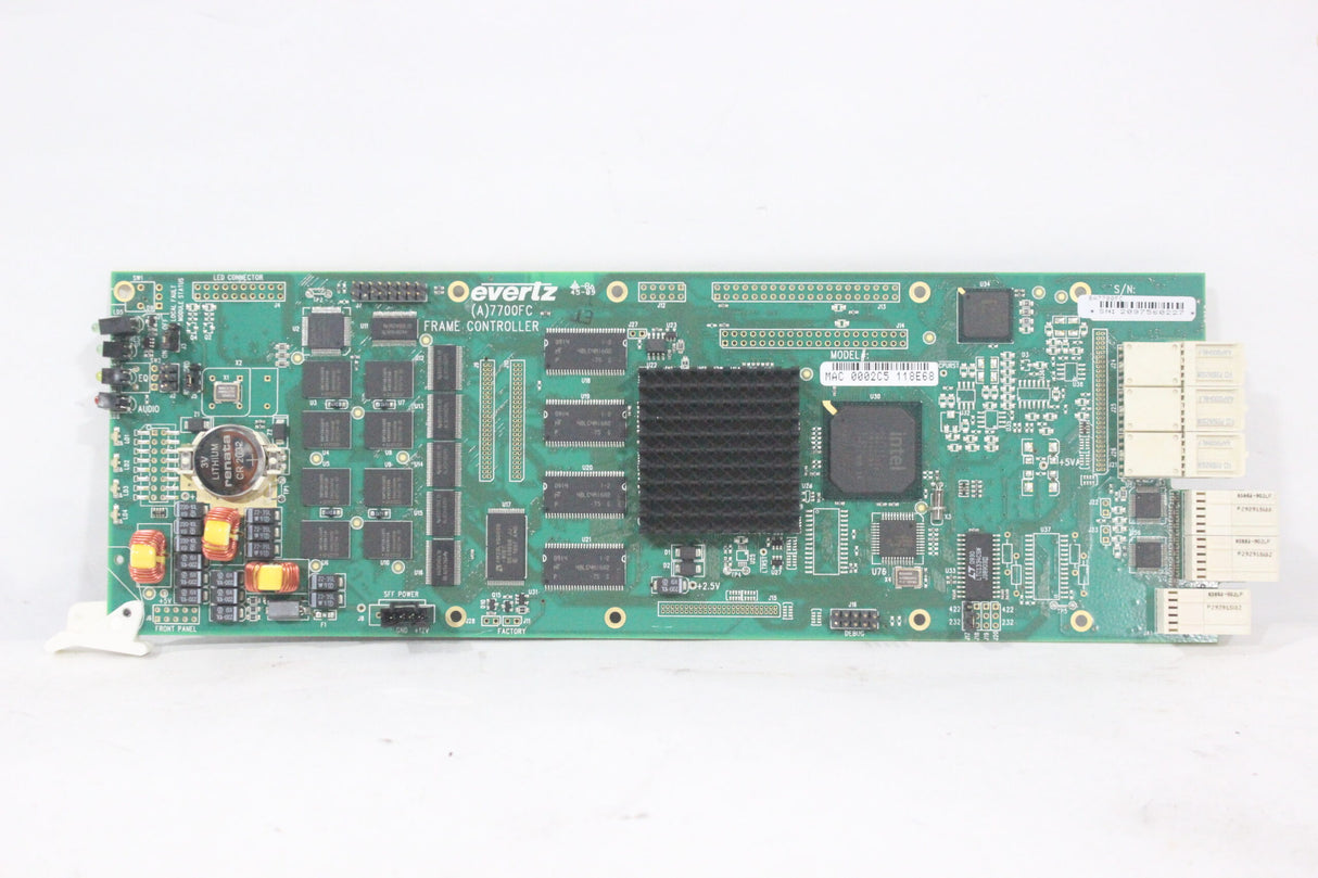 Evertz 7800FC VistaLINK Frame Controller