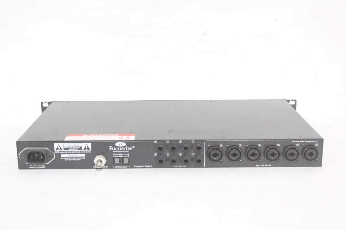 Focusrite OctoPre MKll Amplifier