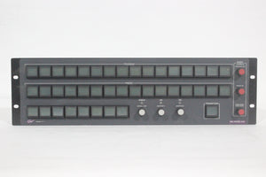 Grass Valley/Miranda IMC-PANEL-100 3RU Rack-Mountable Button Panel (1371-8-1)