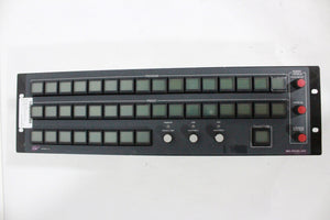 Grass Valley/Miranda IMC-PANEL-100 3RU Rack-Mountable Button Panel (1371-8)