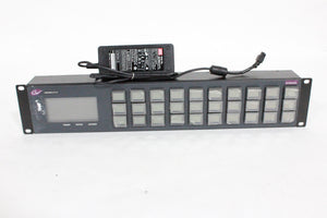 Grass Valley/Miranda NV9640A 2 RU LCD X-Y Control Panel (1371-13-17)