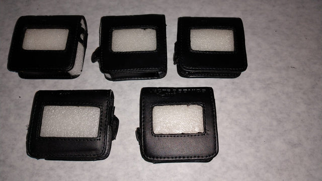 Lectrosonics PSMD Protective Pouch for SMD and SMQ Transmitters Lot of 5 Close|Lectrosonics PSMD Protective Pouch for SMD and SMQ Transmitters Lot of 5 Back