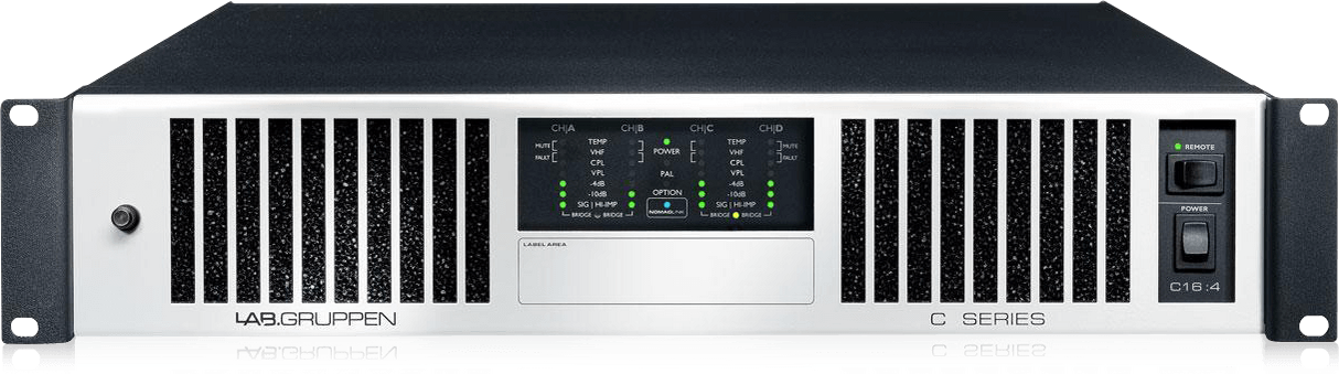 Lab.Gruppen C164 1600W 4-Channel Power Amplifier