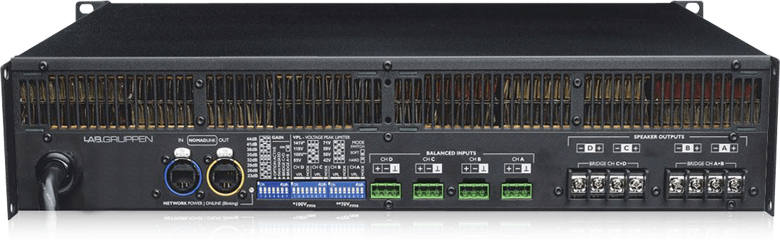 Lab.Gruppen C164 1600W 4-Channel Power Amplifier