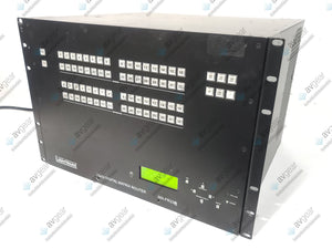 Lightware MX-FR33R 33x33 Crosspoint MX Modular Digital Router w/ (4) MX-DVI-HDCP-OB DVI Matrix Output Boards, (4) MX-DVII-HDCP-IB DVI-I Input Boards