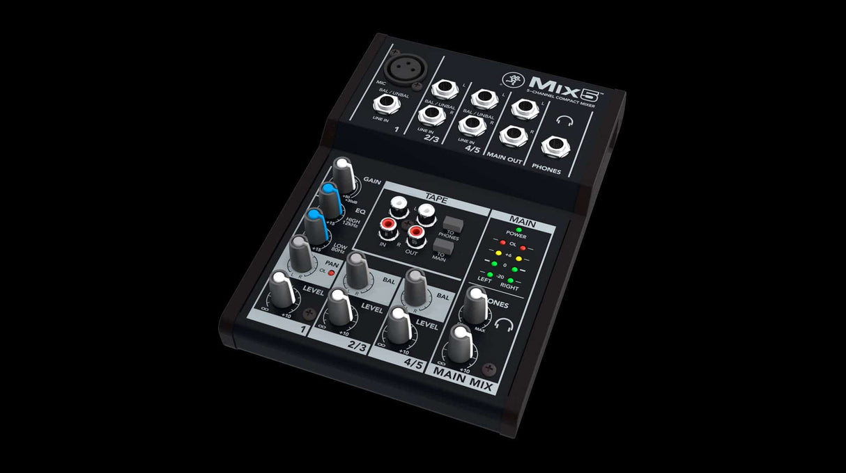 Mackie MCK-2044094-00 5-channel Compact Mixer