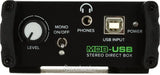 Mackie MCK-2049174-00 Stereo Direct Box