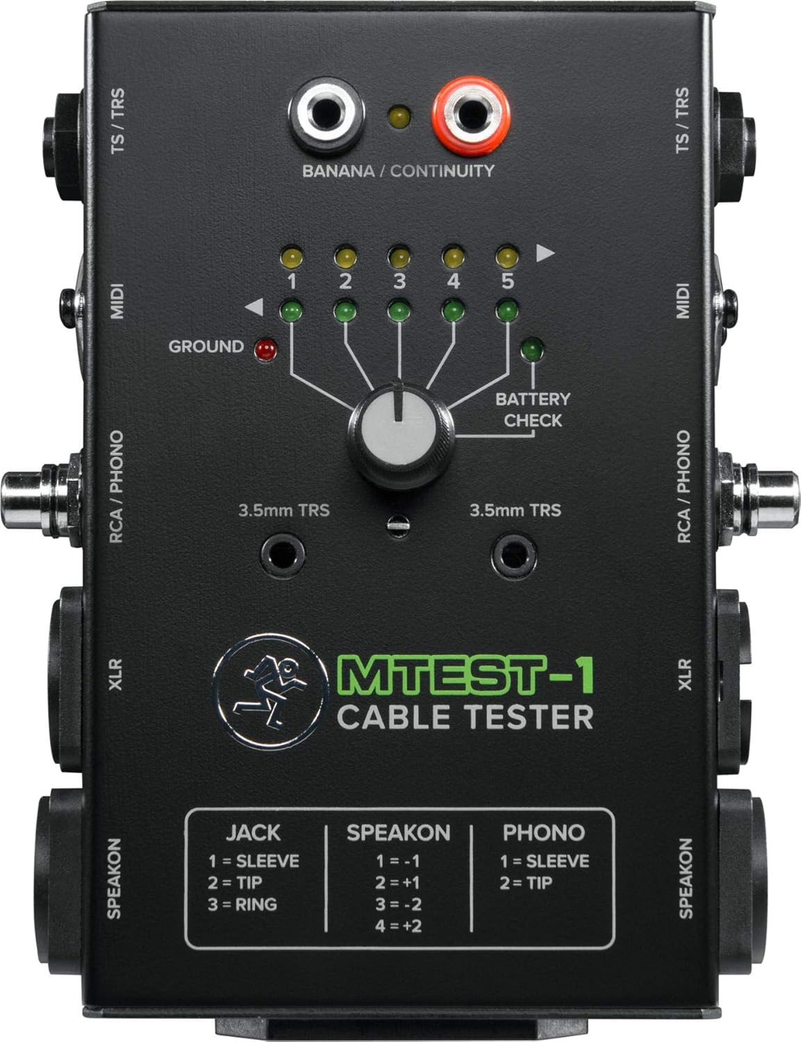 Mackie MTest-1 Cable Tester