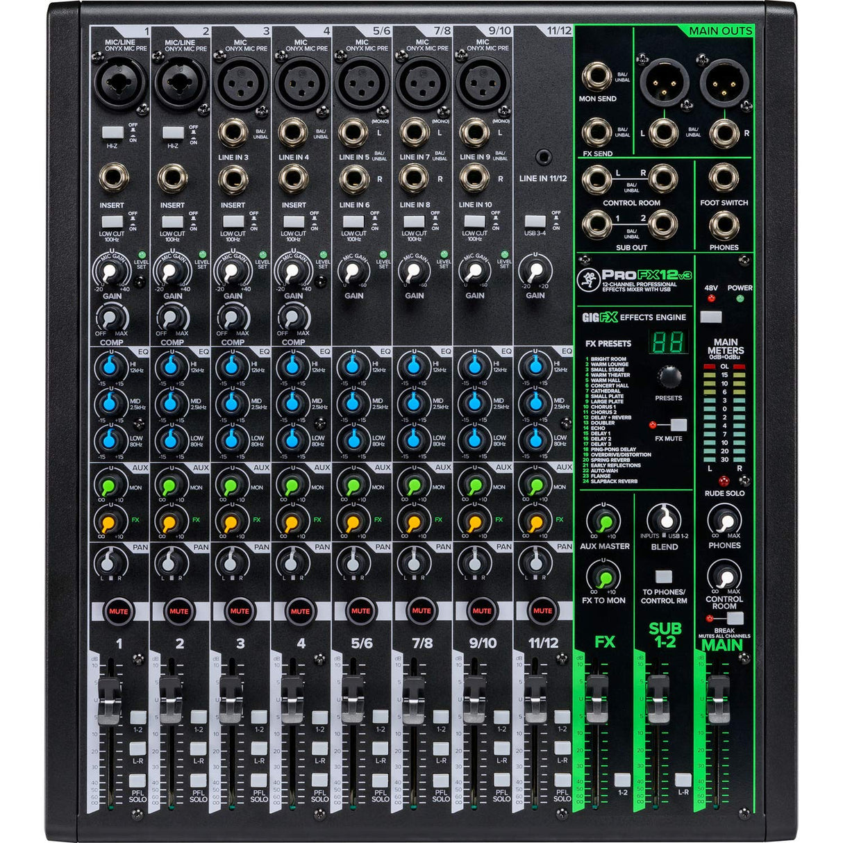 Mackie ProFX12 Mixer