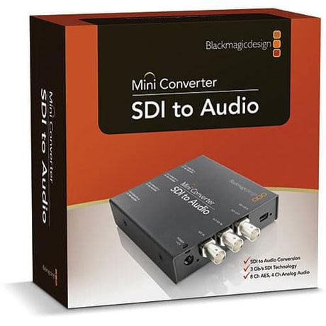 Blackmagic Design BMD-CONVMCSAUD Mini Converter - SDI to Audio Main|Blackmagic Design BMD-CONVMCSAUD Mini Converter - SDI to Audio Main||