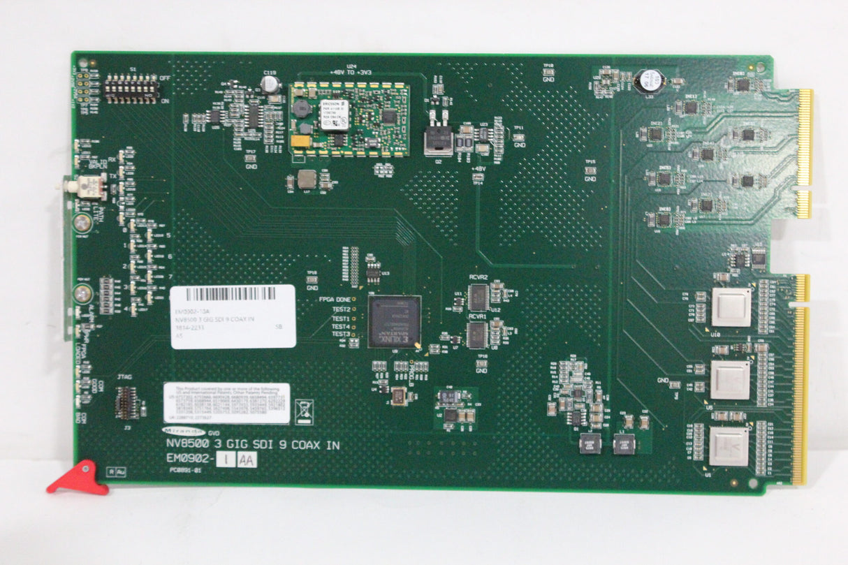 Miranda GV NVision NV8500 Input Board Router - 1|Miranda GV NVision NV8500 Input Board Router - 2||Miranda GV NVision NV8500 Input Board Router - 1|Miranda GV NVision NV8500 Input Board Router - 2|Miranda GV NVision NV8500 Input Board Router - 3