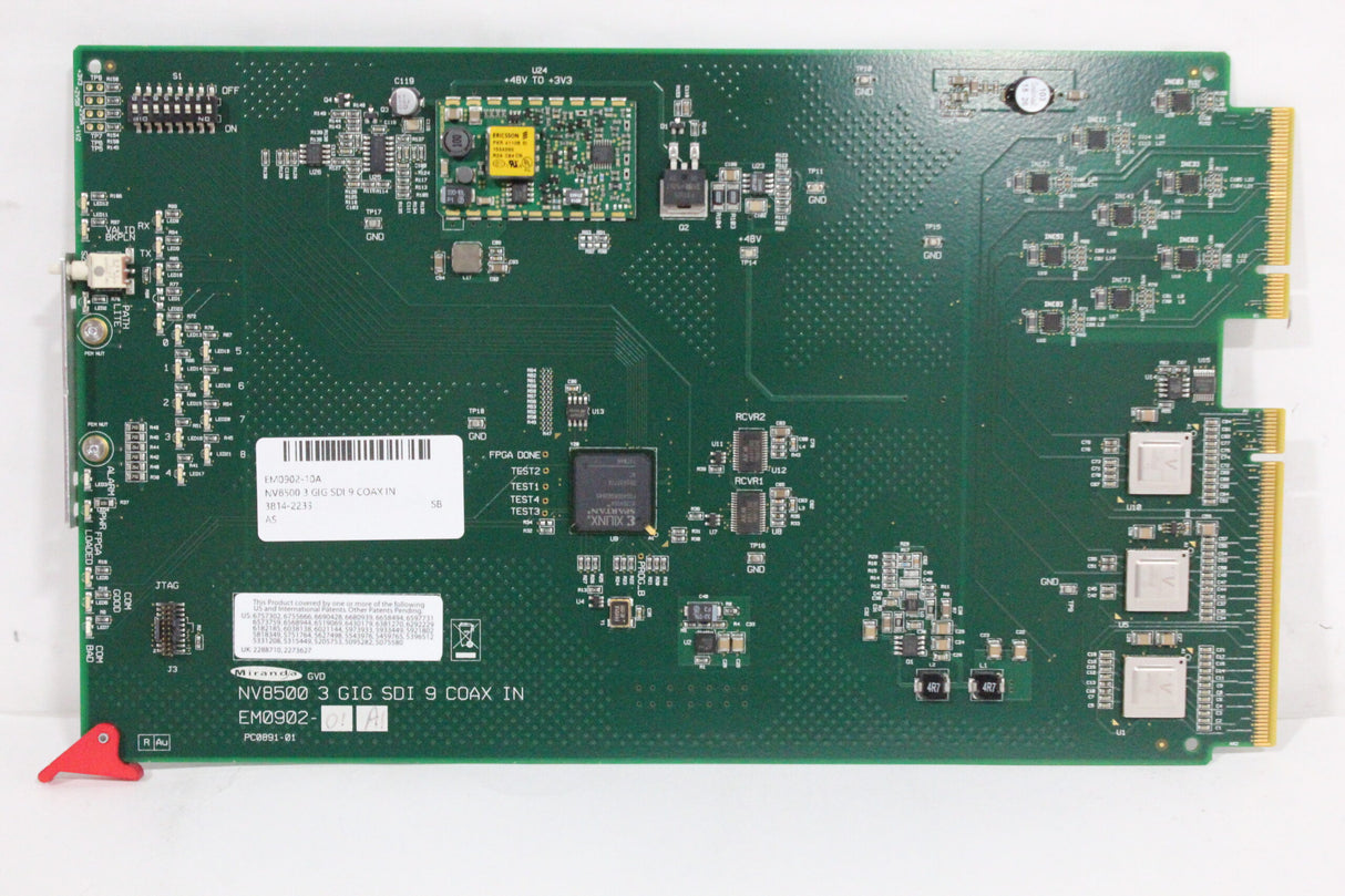 Miranda GV NVision NV8500 Input Board Router - 1|Miranda GV NVision NV8500 Input Board Router - 2|Miranda GV NVision NV8500 Input Board Router - 3