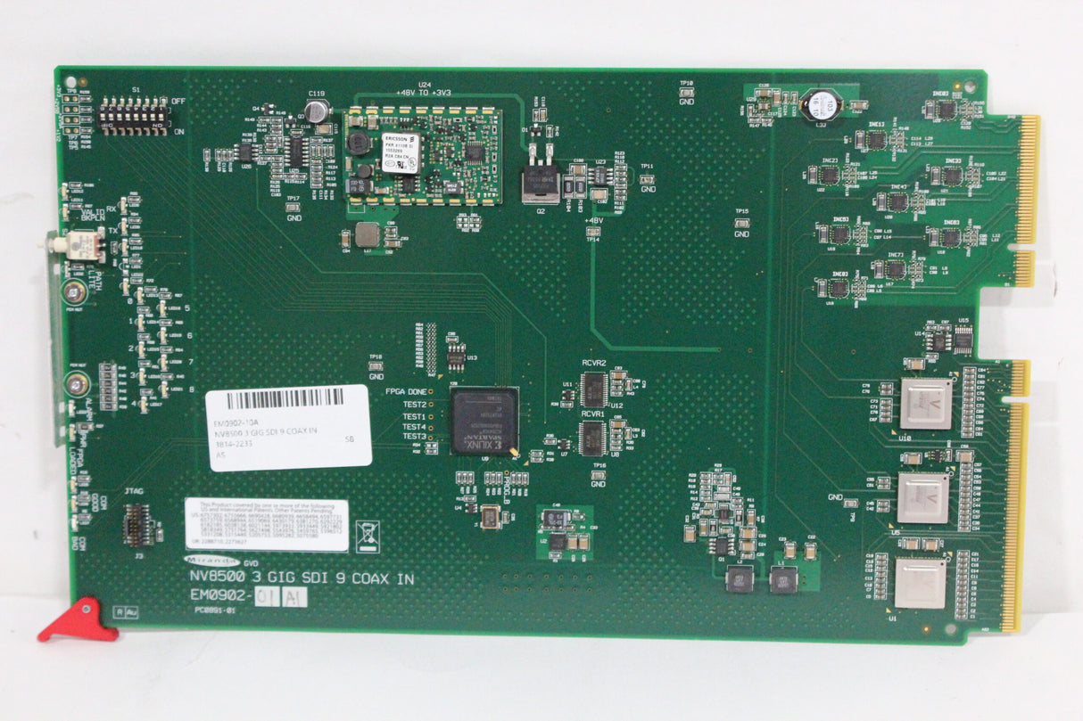 Miranda GV NVision NV8500 Input Board Router - 1|Miranda GV NVision NV8500 Input Board Router - 2|Miranda GV NVision NV8500 Input Board Router - 3