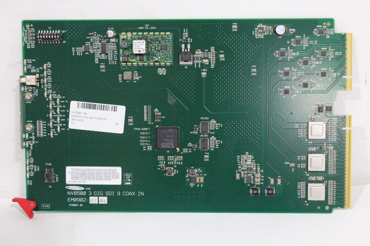 Miranda GV NVision NV8500 Input Board Router - 1|Miranda GV NVision NV8500 Input Board Router - 2|Miranda GV NVision NV8500 Input Board Router - 3