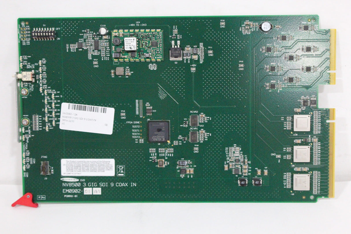 Miranda GV NVision NV8500 Input Board Router - 1|Miranda GV NVision NV8500 Input Board Router - 2|Miranda GV NVision NV8500 Input Board Router - 3