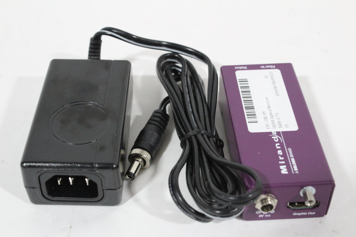 Miranda DXF-200-RX HDMI Optical Receiver (1371-31-1)