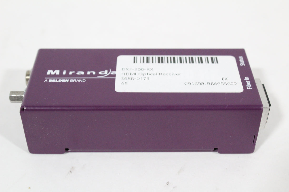 Miranda DXF-200-RX HDMI Optical Receiver (1371-31-1)