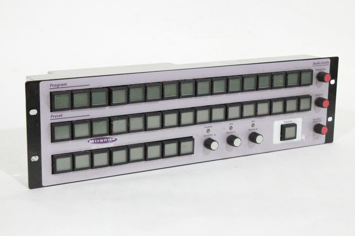 Miranda IMC-PANEL-100 Panel to Control Imagestore 750s (1371-10-6)