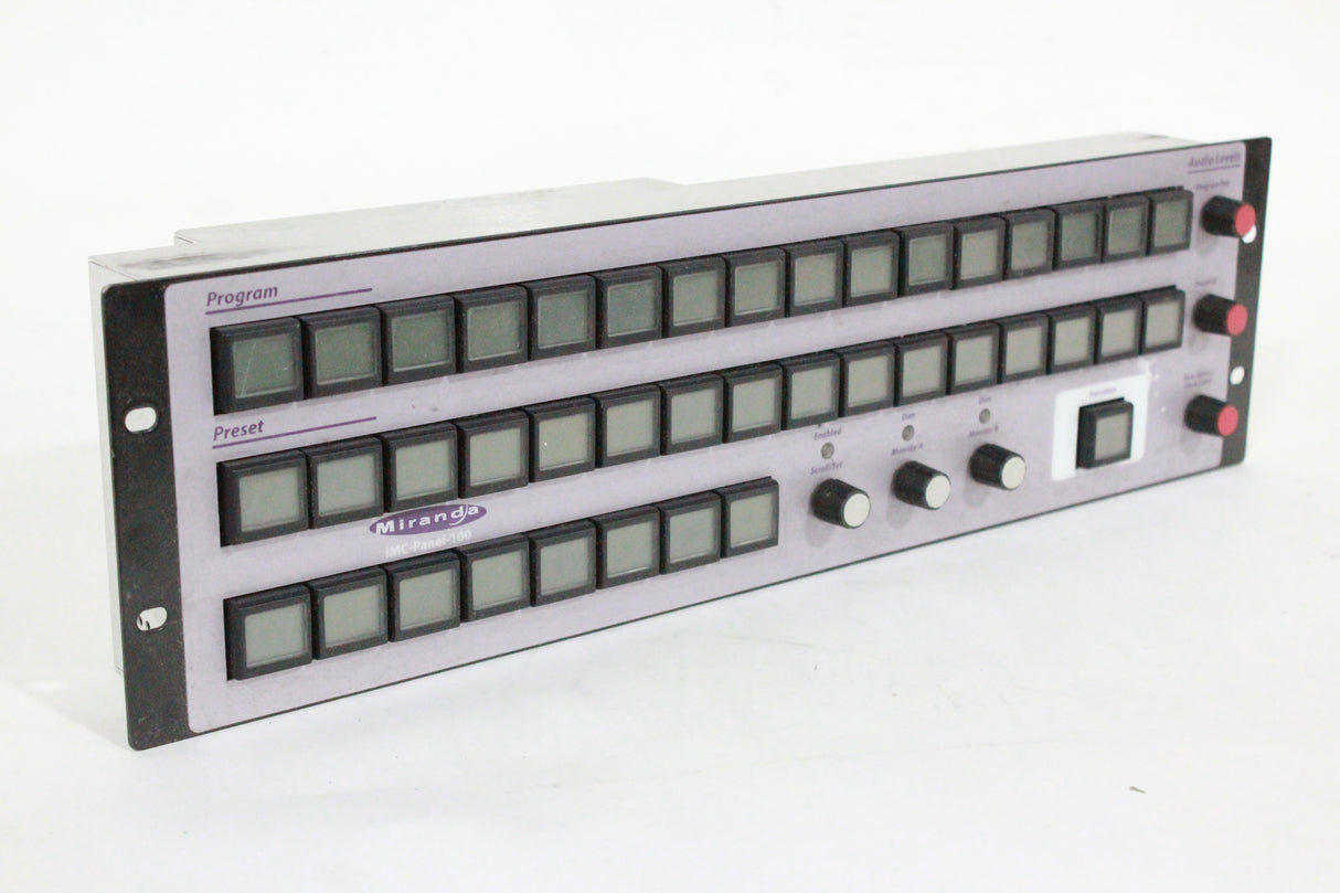 Miranda IMC-PANEL-100 Panel to Control Imagestore 750s (1371-10-7)