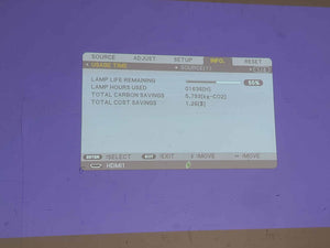 NEC NP-M352WS 3,500 Lumens WXGA Conference Room Projector (1636 Lamp Hours)