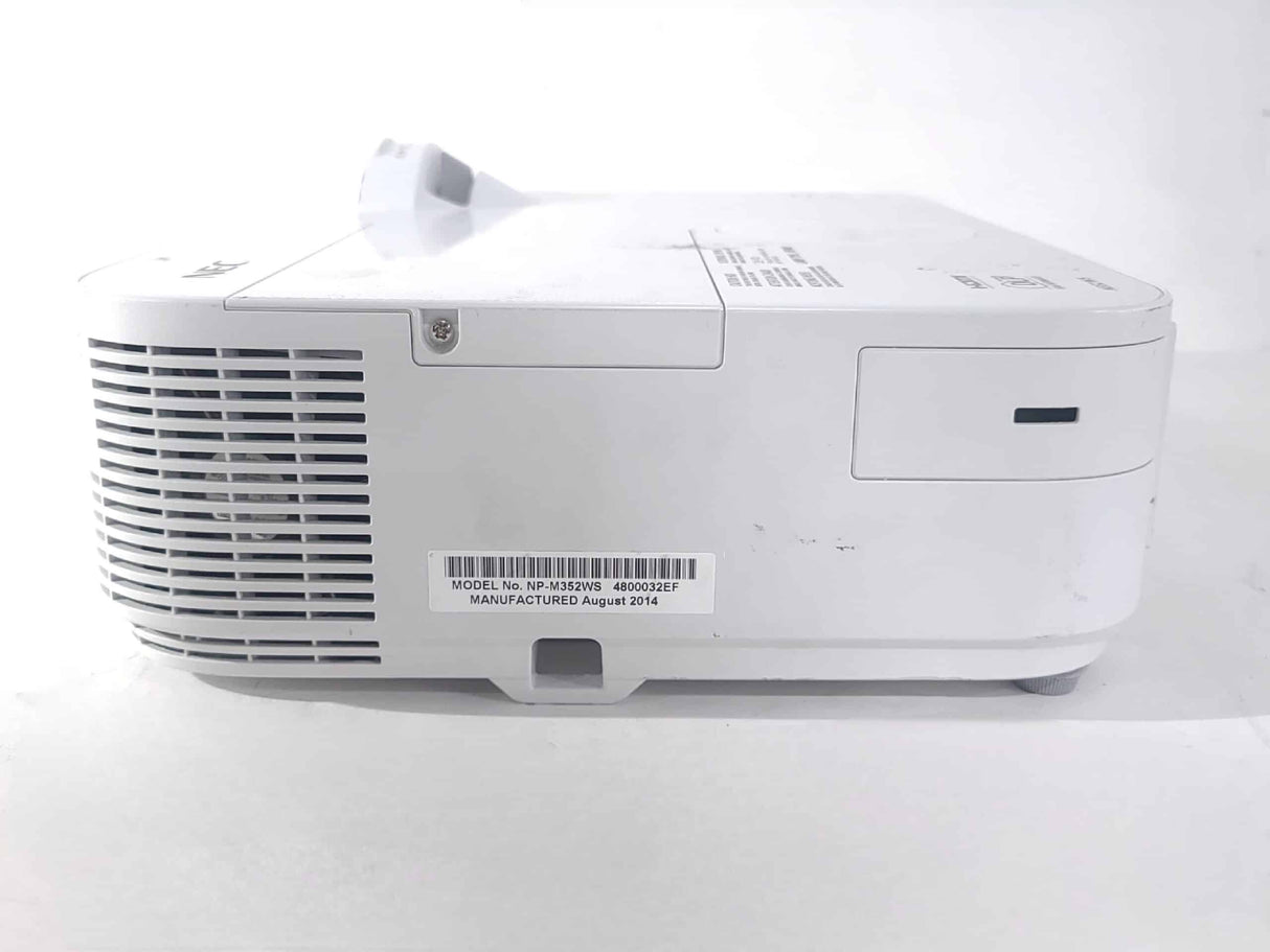 NEC NP-M352WS 3,500 Lumens WXGA Conference Room Projector (1776 Hours)