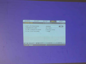 NEC NP-M352WS 3,500 Lumens WXGA Conference Room Projector (2174 Hours)